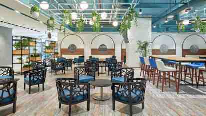Office Cafeteria in Deloitte Office