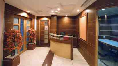 Office Reception in Sriram Finance
