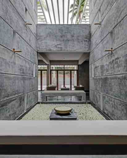 Courtyard in Shreyas Wellness Retreat