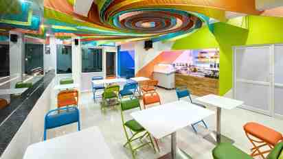 Cafe Interior in The Swirl