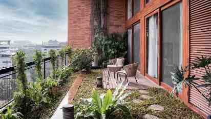 Balcony in The Windmills Home