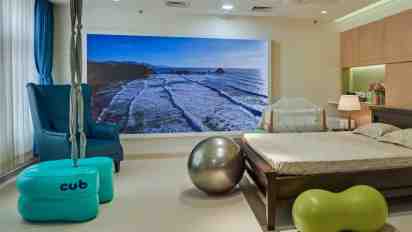 Patient Room in Aastrika Midwifery Centre