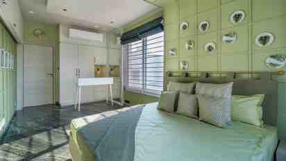 Bedroom in The Small Courtyard House