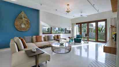 Living room in Dr. Nirav Bhalani’s Residence