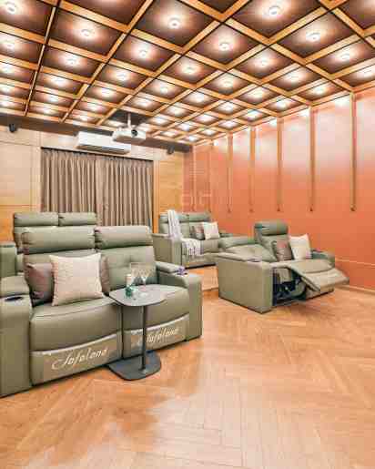 Home Theatre in The Hidden House