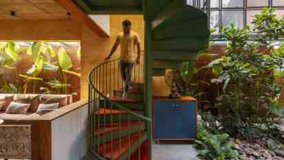 Staircase in Residence in Kannur