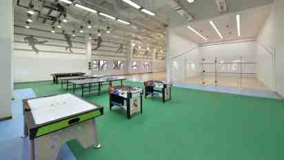 Game Room in The Newtown School