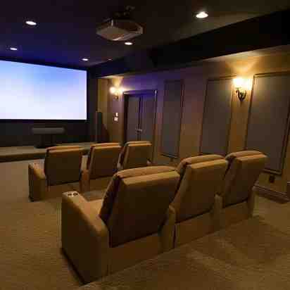 Home theatre by  I POP AUDIO