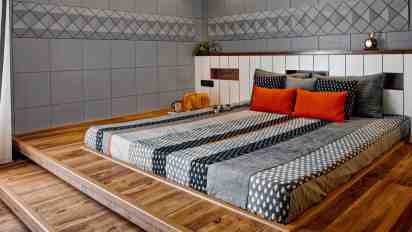 Bedroom In The Grandeur of the Bungalow