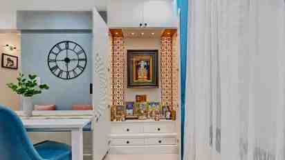 Pooja Mandir In Apartment in Bangalore