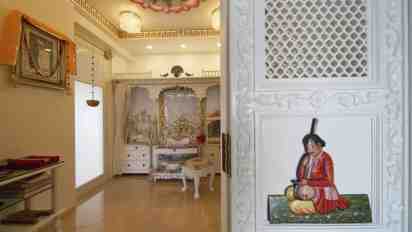 Pooja Room In  Madhav Mahal Apartment