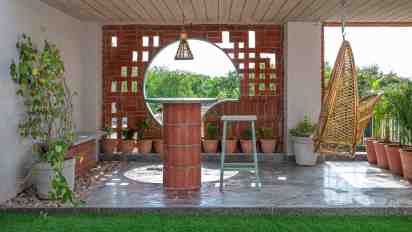Terrace Garden in Renovation of House