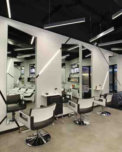 Salon Interior of AN John Salon