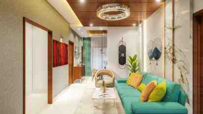 Living Room in Mr.Vijay Sheaker Residence