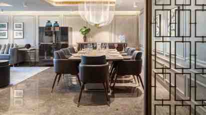Dining Room in Penthouse
