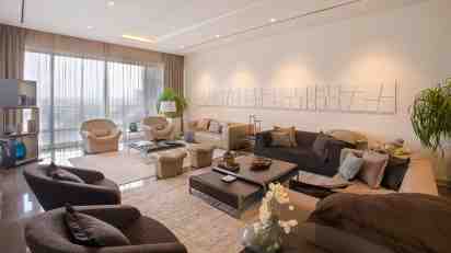 Living Room in Manhattan Residence