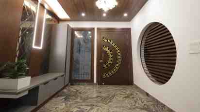 Foyer in Dr. Justin’s Residence