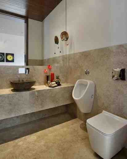 Powder Room In Samruddhi Bungalow