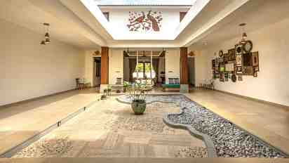 Courtyard in Summer House