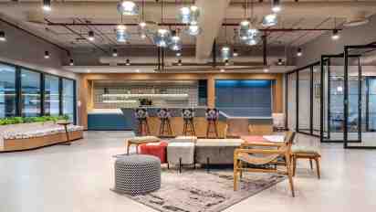 Office Cafeteria in American Express Office