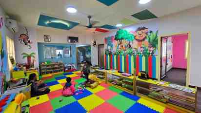 School Classroom in Illam oli pre school