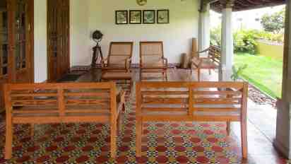 Verandah in Pedanandipadu House