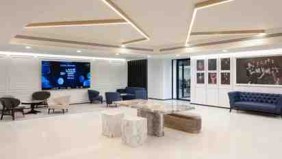 Office Lounges in Manish Malhotra's Atelier office