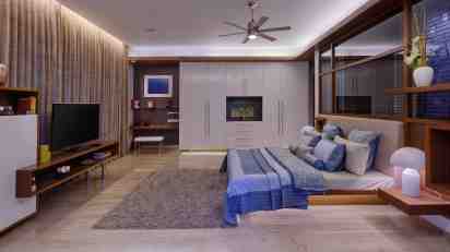 Bedroom in Ajmera Aria Apartment
