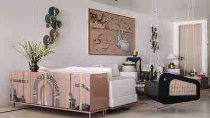 Living Room in Verdant Rose Residence