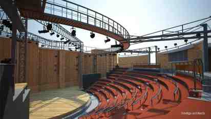 Institution Amphitheatre in Natarani Amphitheatre in Darpana Academy