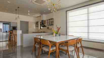 Dining Room in Harisar Villa