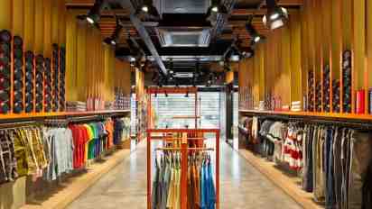Showroom Interior of Breakbounce Streetwear Store