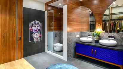 Powder Room in Mr. Sanjay Talreja Residence