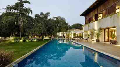 Swimming Pool in Screen House