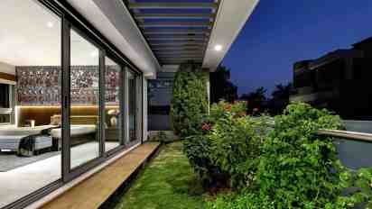 Balcony in Singhania Residence