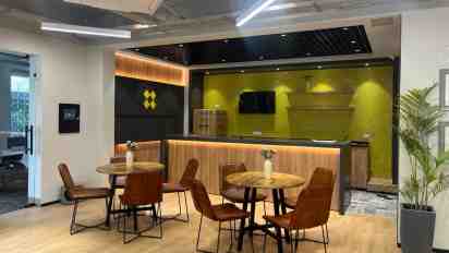 Office Cafeteria in Venture X at IFFCO