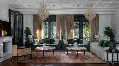 Living room in House of Verandahs
