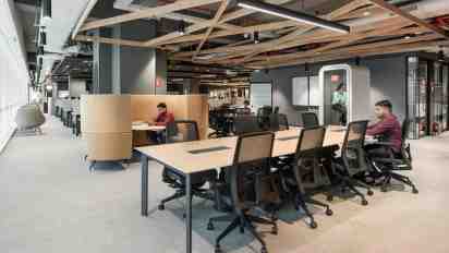 Office Workstation in Legato Health Technologies office