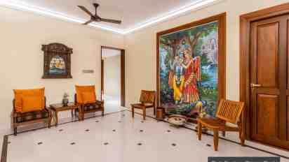 Foyer in Akshaya Level Up Apartment