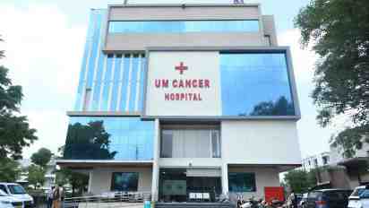 Hospital Exterior of U M Cancer Hospital