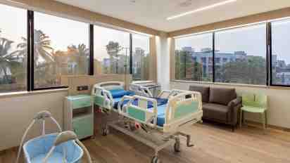 Patient Room in Umiya Hospital