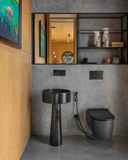 Powder Room in House Of Greys