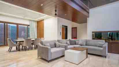 Living Room in Gowri Illam