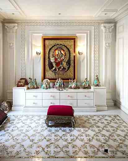 Pooja Room In Prarthana Residence