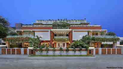 House Exterior Of Shah Residence