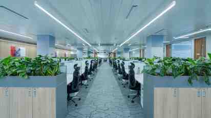 Office Workstation in ABB Coporate Office