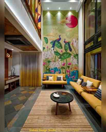 Living Room In The Grandeur of the Bungalow