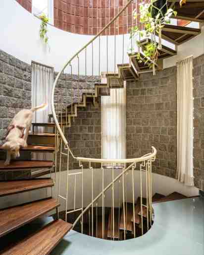 Staircase in Ambara House