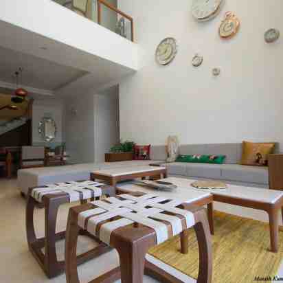 Living Room in An Exemplary House