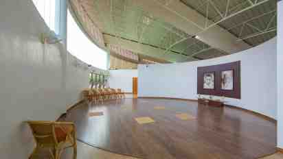 Meditation Room in Nithyatha Welness Retreat